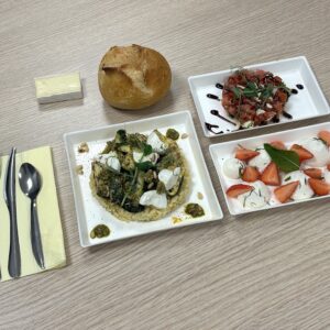 Plateau repas gourmand Menu 1 - "Le Savoureux"