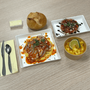 Plateau repas gourmand Menu 4 - "La Cueillette"
