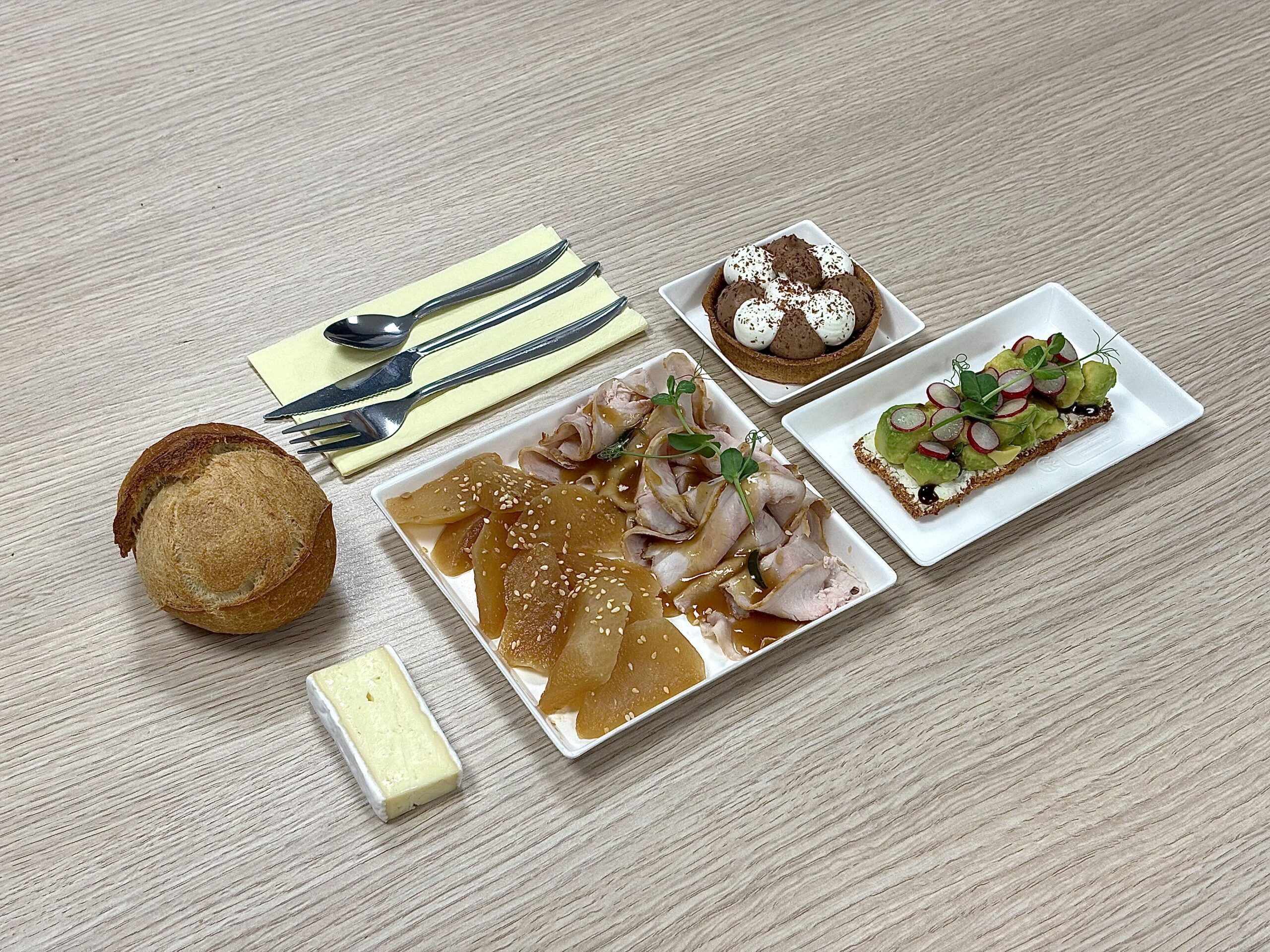 Plateau repas gourmand Menu 4 - "La Cueillette"