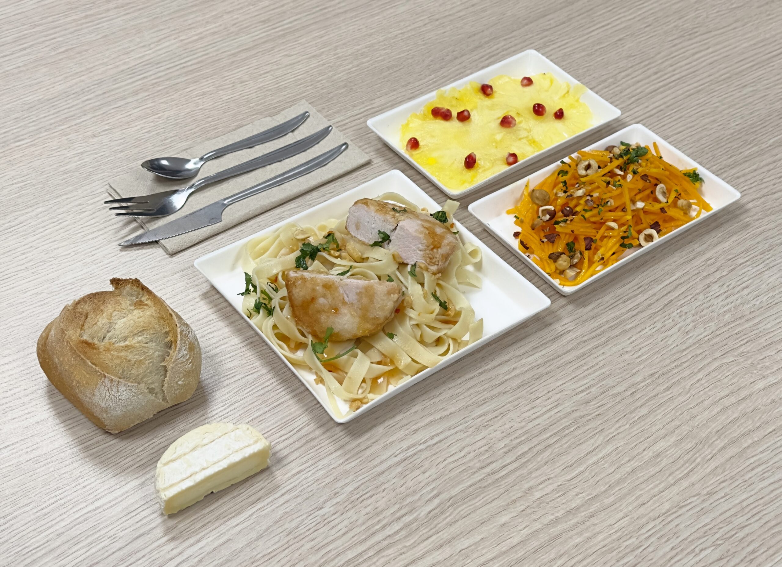 Plateau repas gourmand Menu 3 - "L'Onctueux"