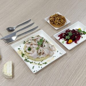 Plateau repas gourmand Menu 3 - "L'Onctueux"