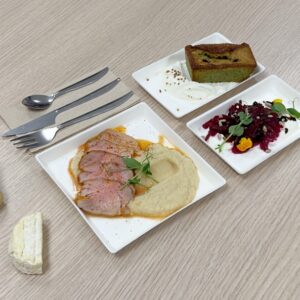 Plateau repas gourmand Menu 4 - "La Cueillette"