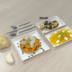 Plateau repas gourmand Menu 1 - "Le Savoureux"