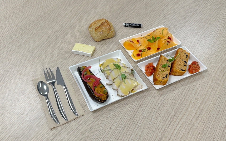 Plateau repas gourmand Menu 3 - "L'Onctueux"